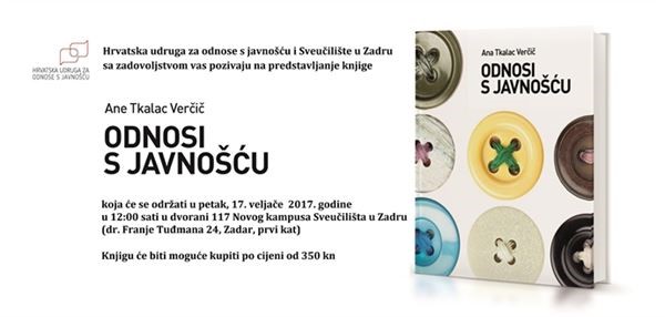 Predstavljanje knjige "Odnosi s javnošću"